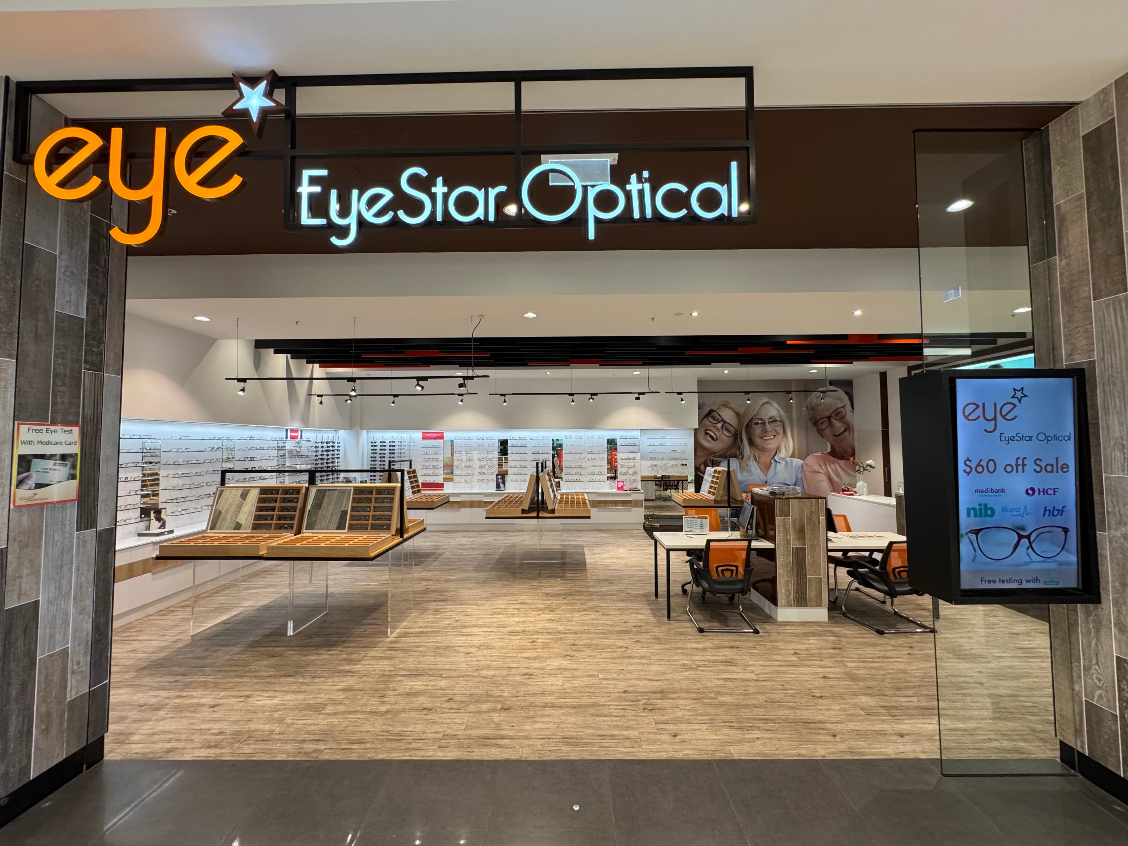 Eye Star Optical Mirrabooka Store Interior